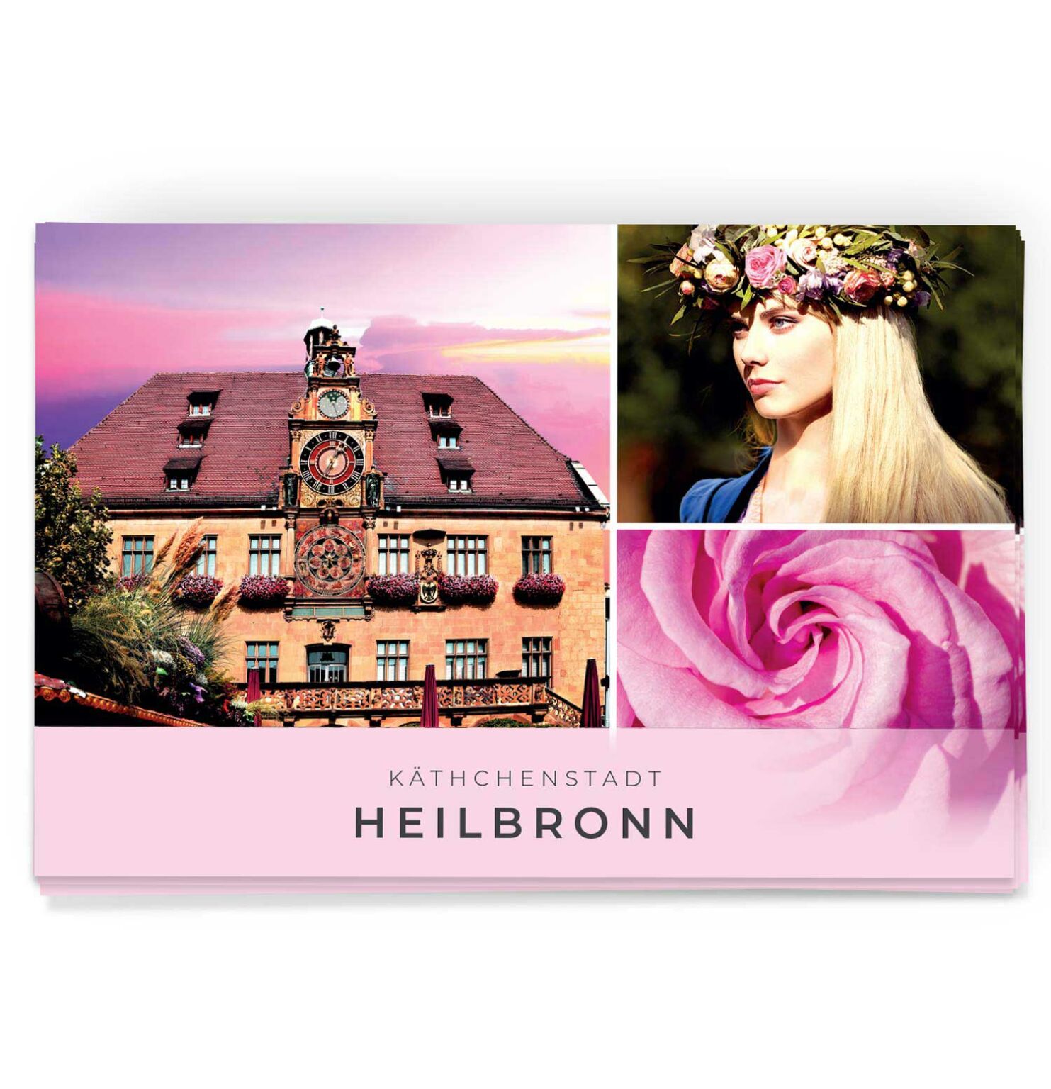 Postkarte Kätchenstadt Heilbronn